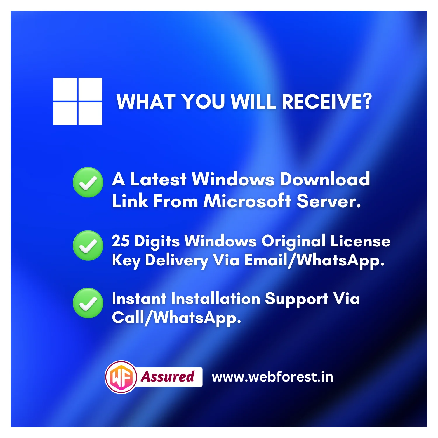 Windows 11 Professional Original License Key. - Webforest Digital
